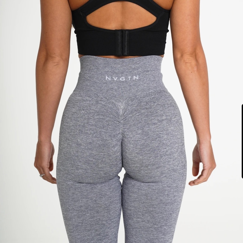 🤍SOLD🤍 NVGTN Grey Scrunch Leggings